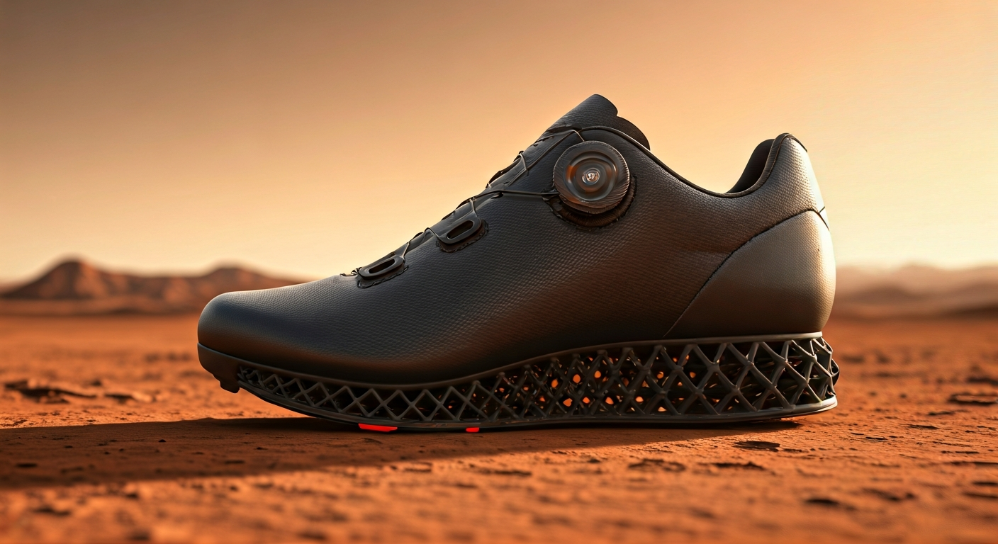 3D-Printed Cycling Shoes Personalized via Smartphone Foot Scans