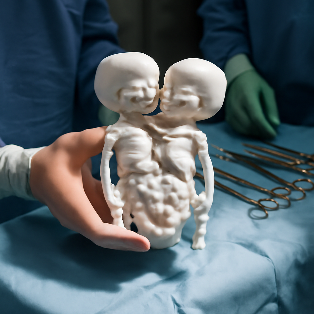 3D Printing Aids Conjoined Twin Separation Surgeries at Bambino Gesù Hospital