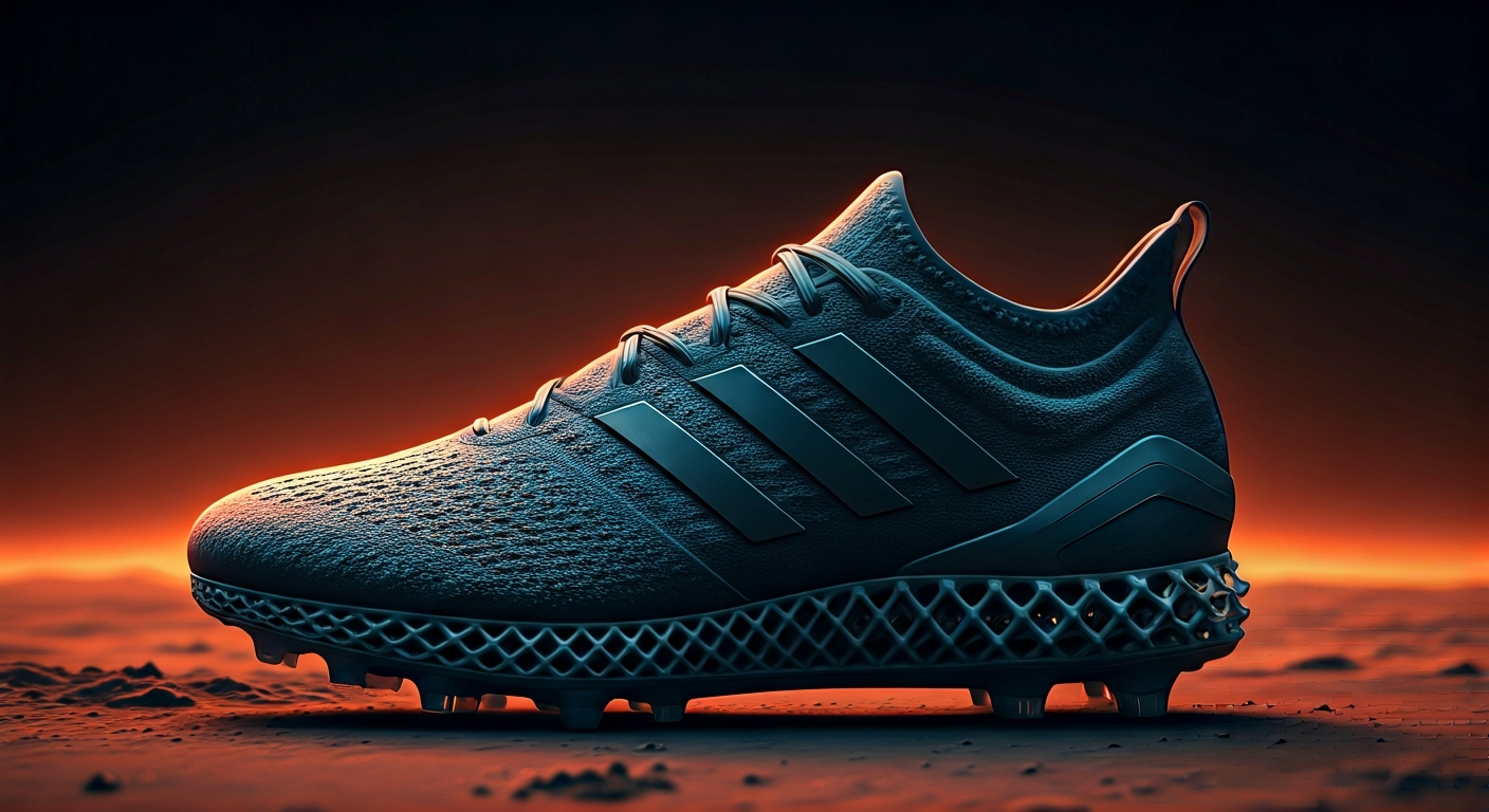 Adidas 3D-Printed Football Boots Now a Reality