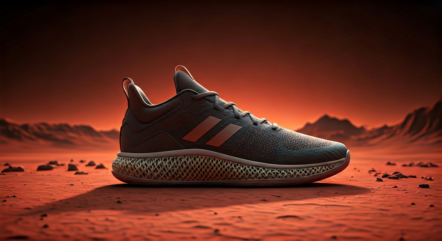 Adidas Launches First 3D-Printed Basketball Shoe, the BB.01