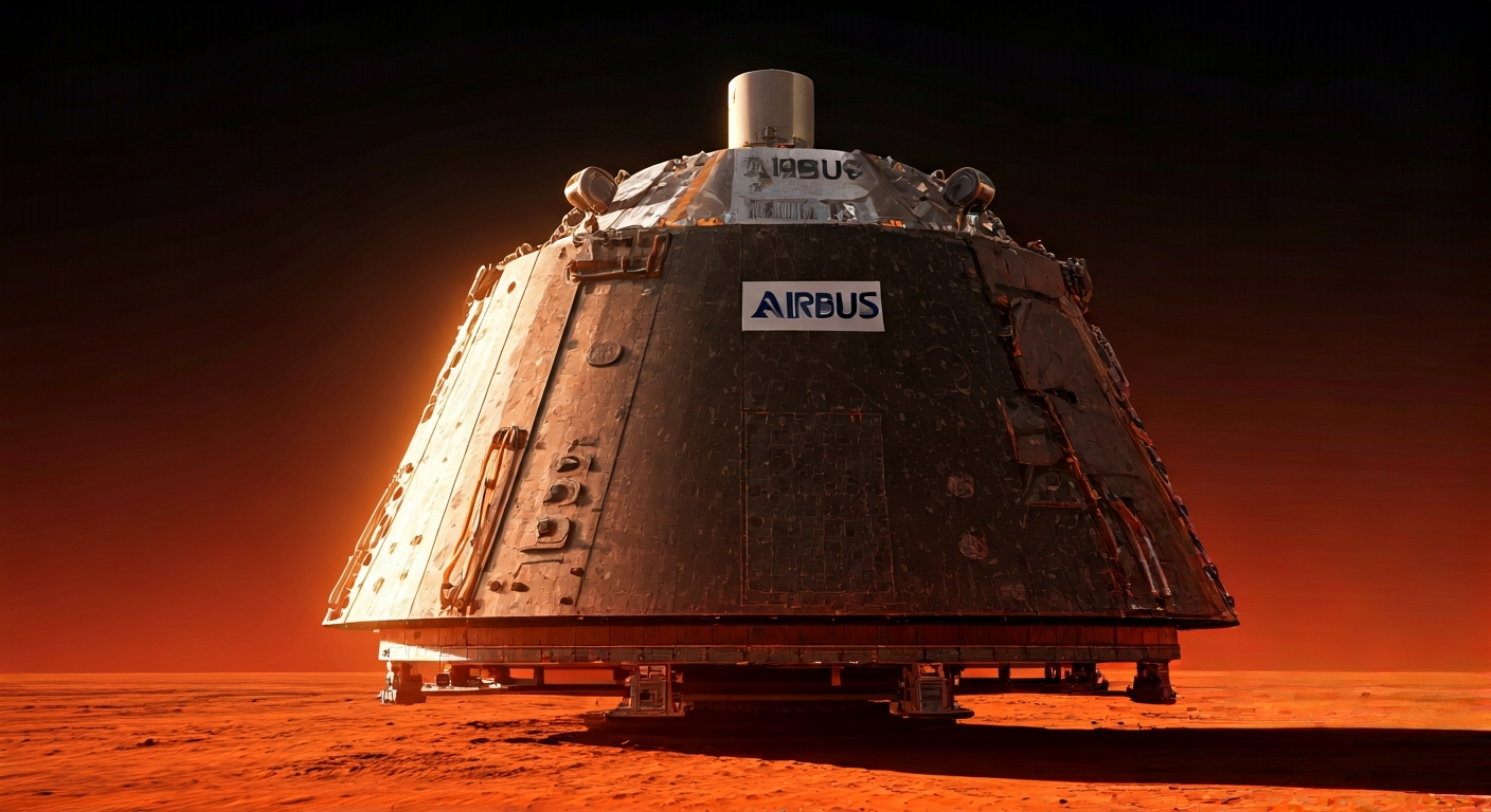 Airbus to Build Landing Platform for European Mars Rover