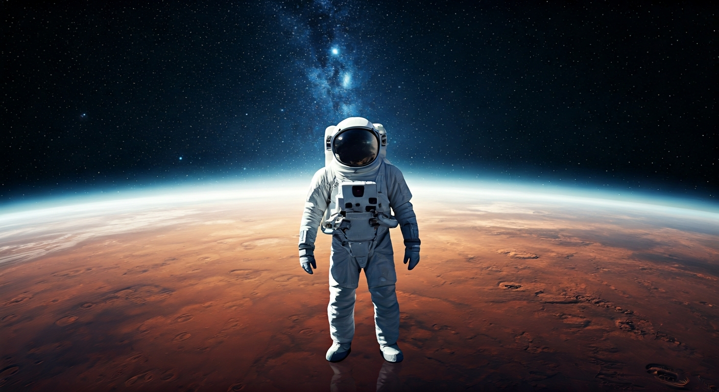 Austrian Astronaut Candidate Trains for Mars Missions