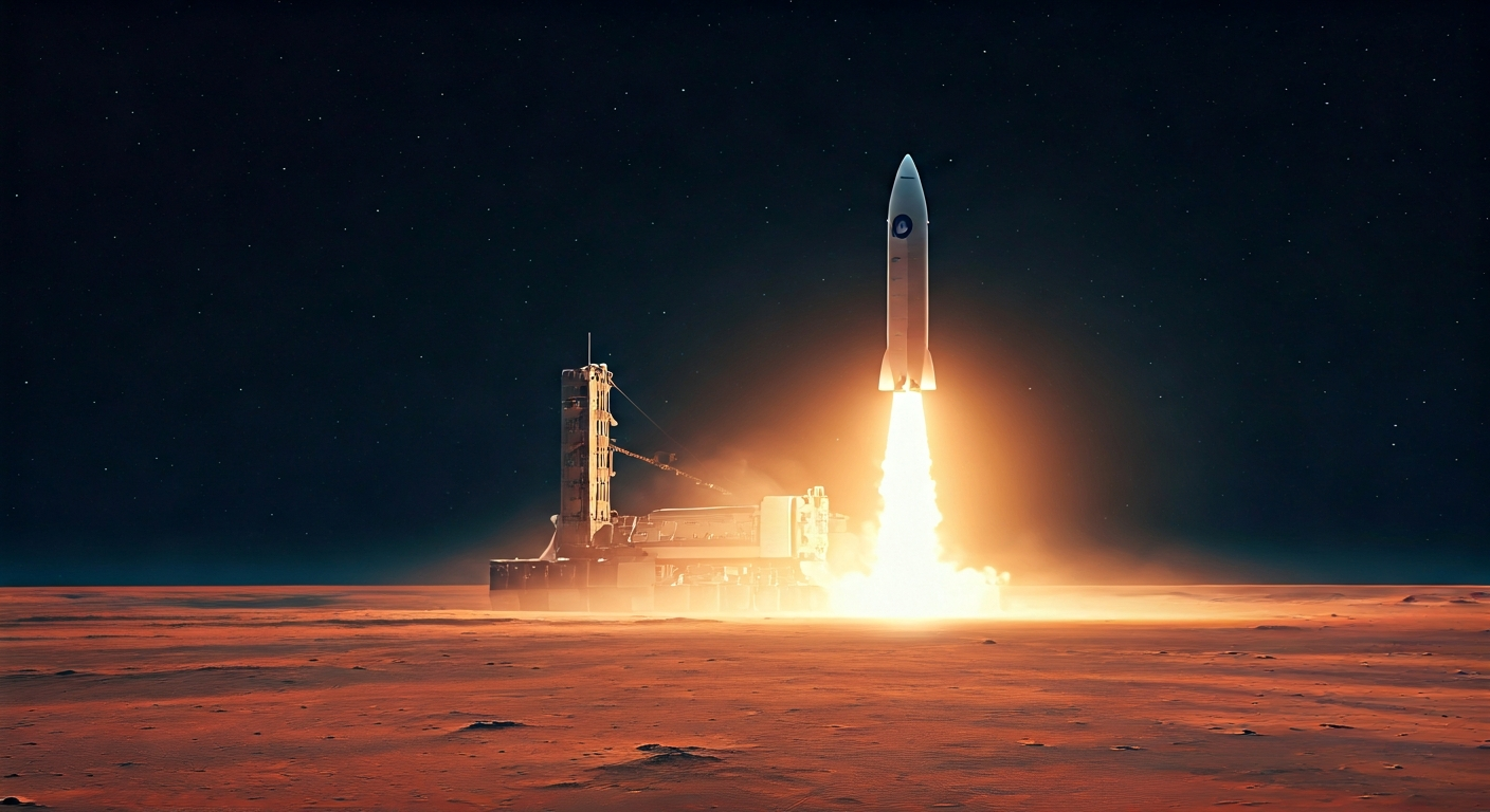 Bezos's Blue Origin Rocket Aids NASA Mars Mission