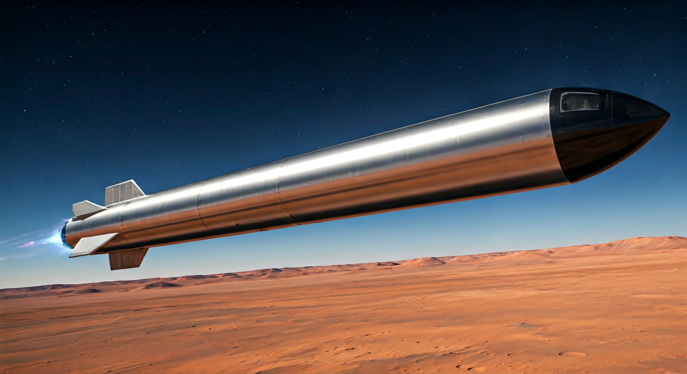Billionaire Chun Wang Tapped as Commander for Future Starship Mars Mission