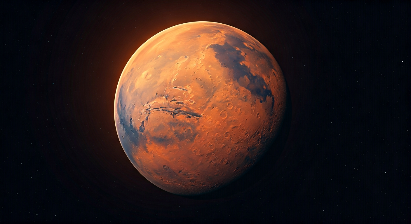 China Releases First Global Mars Image Map