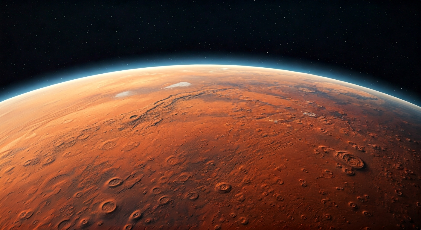 China Releases First Global Mars Imagery Map