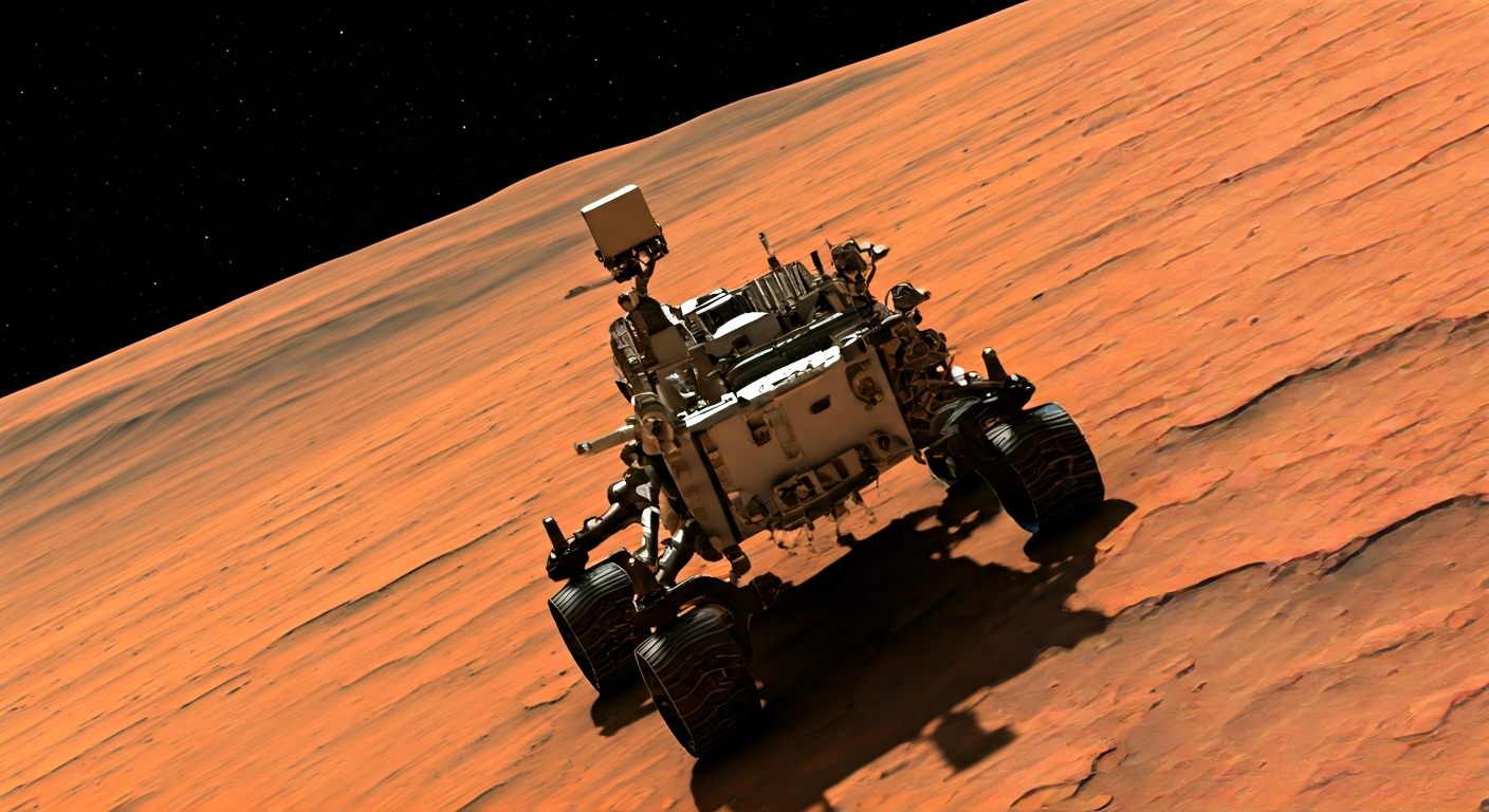Curiosity Rover Achieves High-Speed Mars Data Transmission Milestone