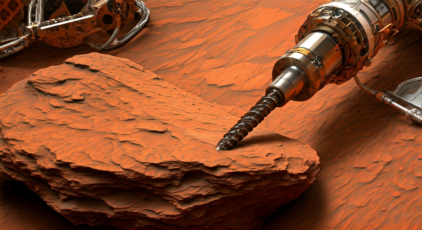 Curiosity Rover Drill Stuck in Martian Rock; Engineers Resolve Issue