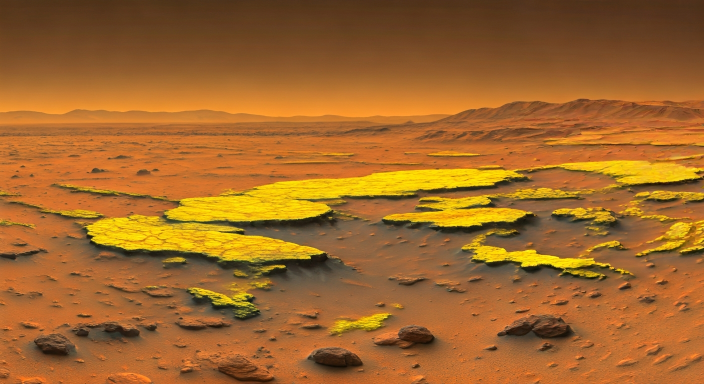 Curiosity Rover Finds Pure Sulfur Deposits on Mars