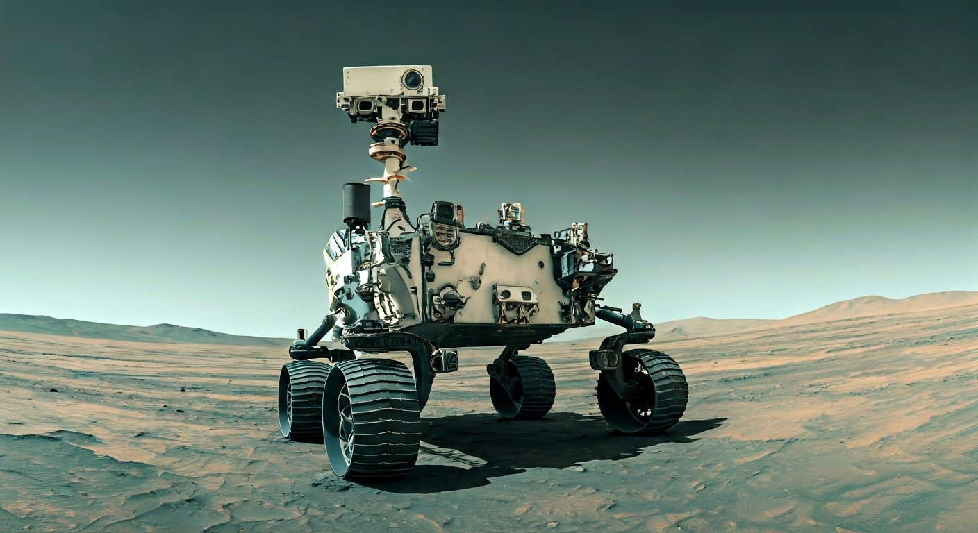Curiosity Rover Sends Festive 'Postcard' from Mars