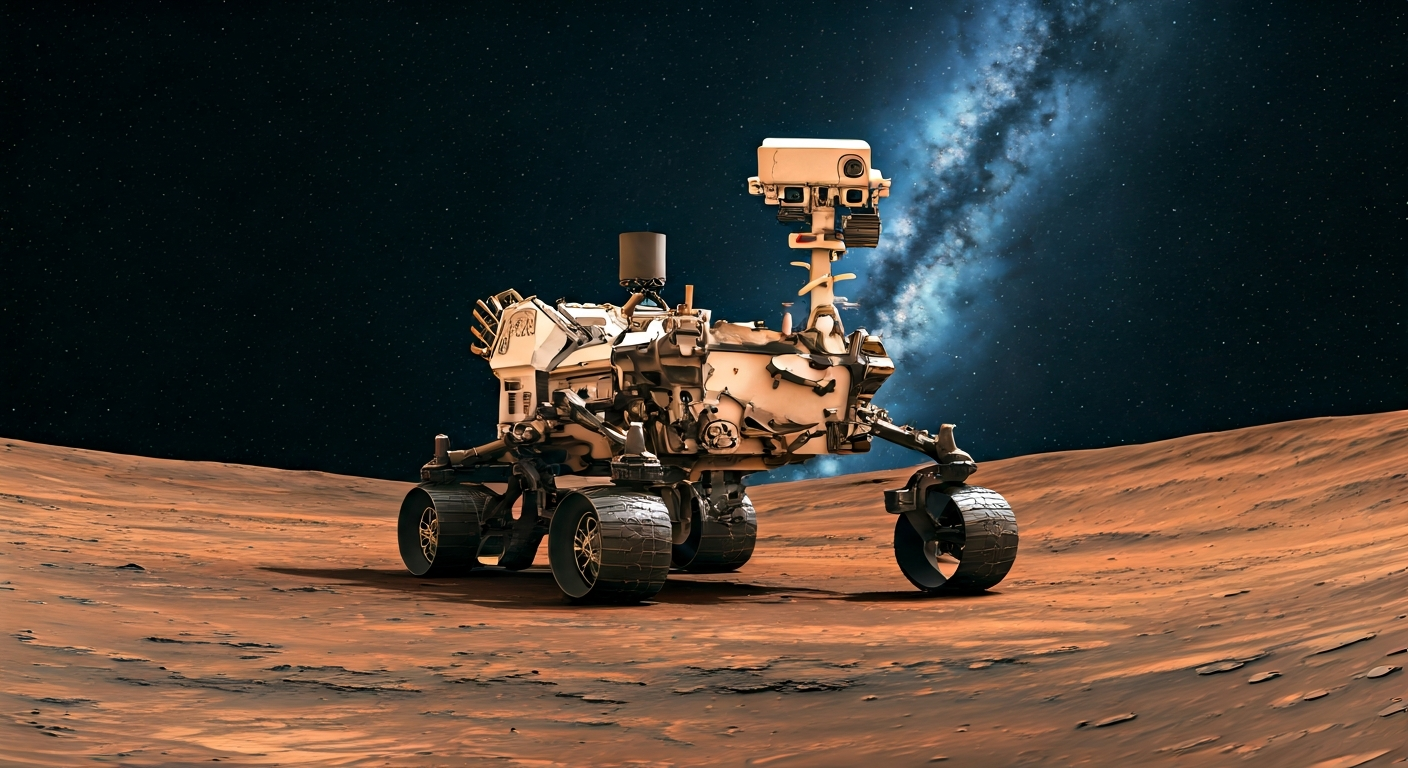Curiosity Rover Shows 12 Years of Martian Wear and Tear