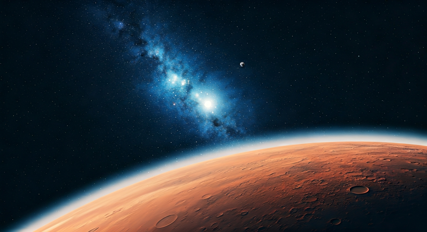 ESA's Hera Probe Captures Images of Mars and its Moon Deimos