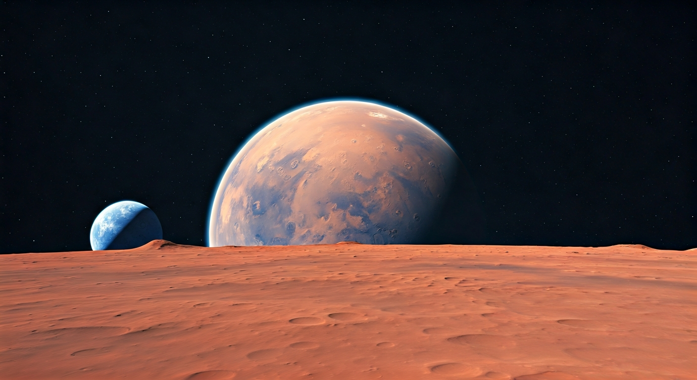 ESA's Hera Probe Captures Images of Mars' Moon Deimos
