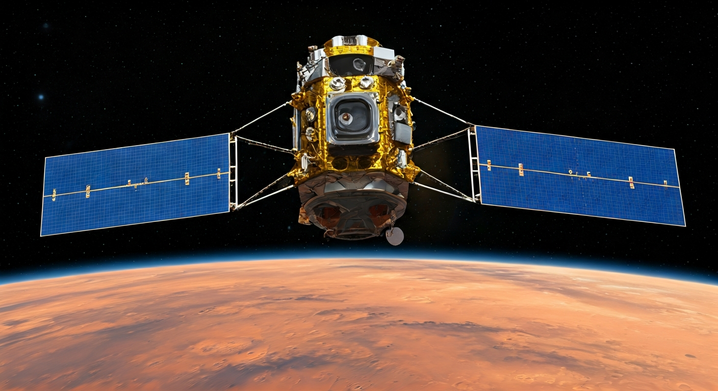 ESCAPADE Probe Captures First 'Space Selfie' En Route to Mars