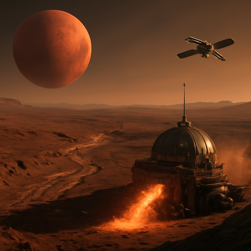 Mars' Future Forged in Fire and Code: From Ancient Rivers to Orbital Factories