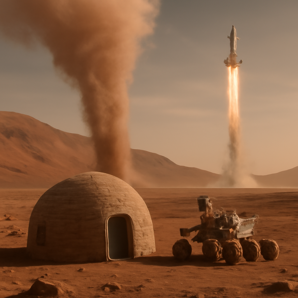 Mars: The 3D-Printed Frontier - From Dust Devils to Nuclear Rockets, Humanity's Red Planet Ambitions Accelerate