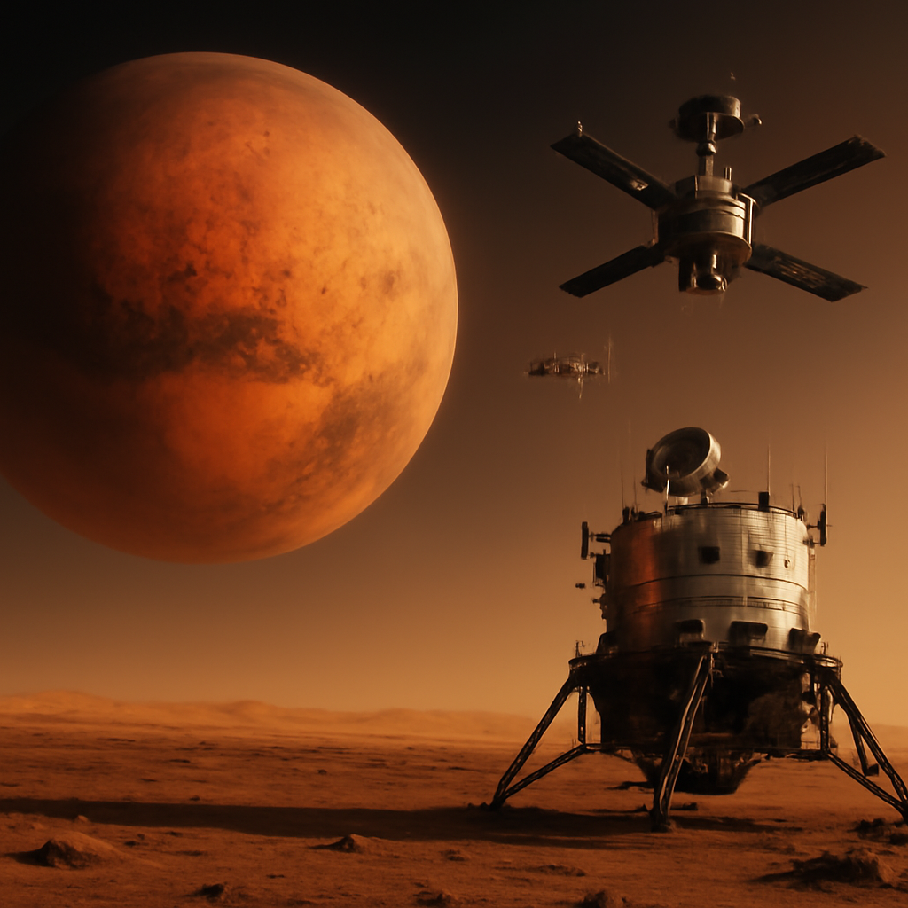 Mars's Sulfur Secrets and the Dawn of Orbital Fabrication: A New Era of Off-World Ingenuity