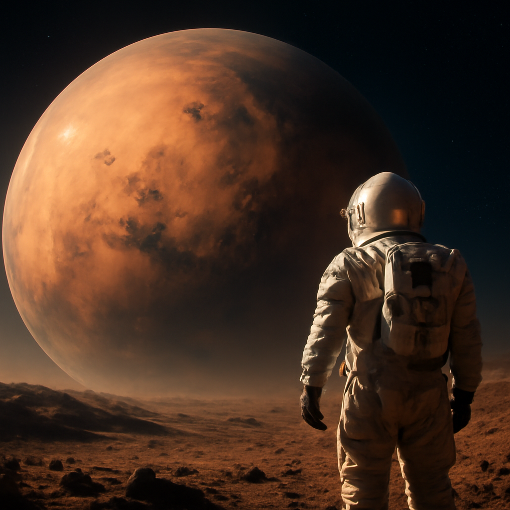 Marsbound: The Exponential Leap From Static Views to Starship Cities