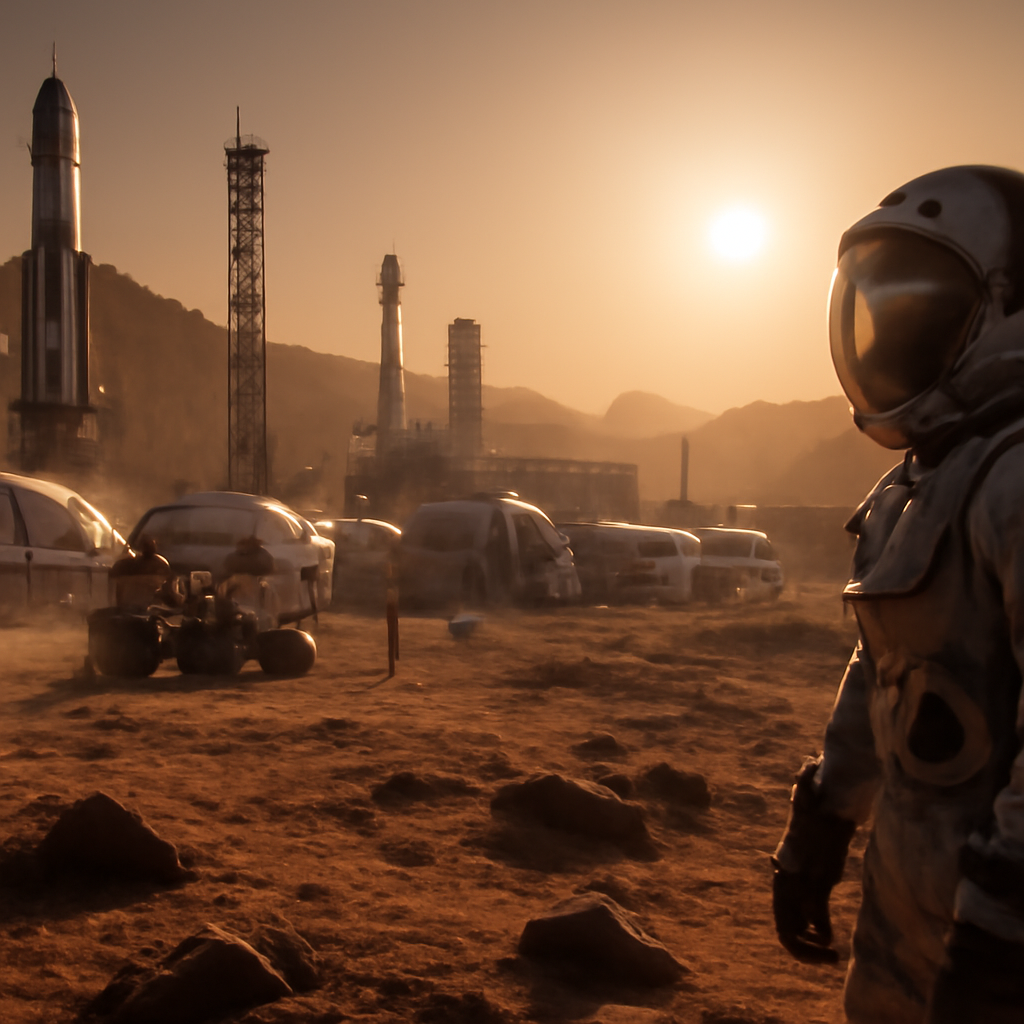 Mars: The Dawn of Off-World Industry and Human Expansion