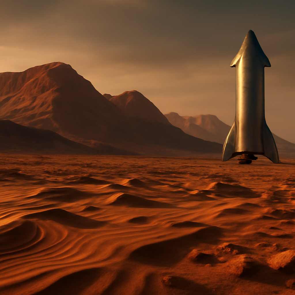 Martian Chronicles: From Ancient Sands to Starship Skies
