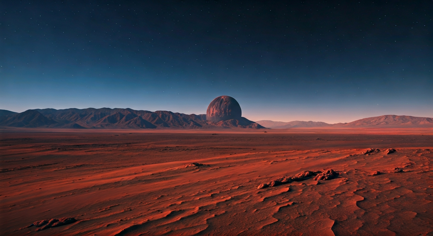 Fluorescent Gems on Mars Raise New Puzzles About Red Planet