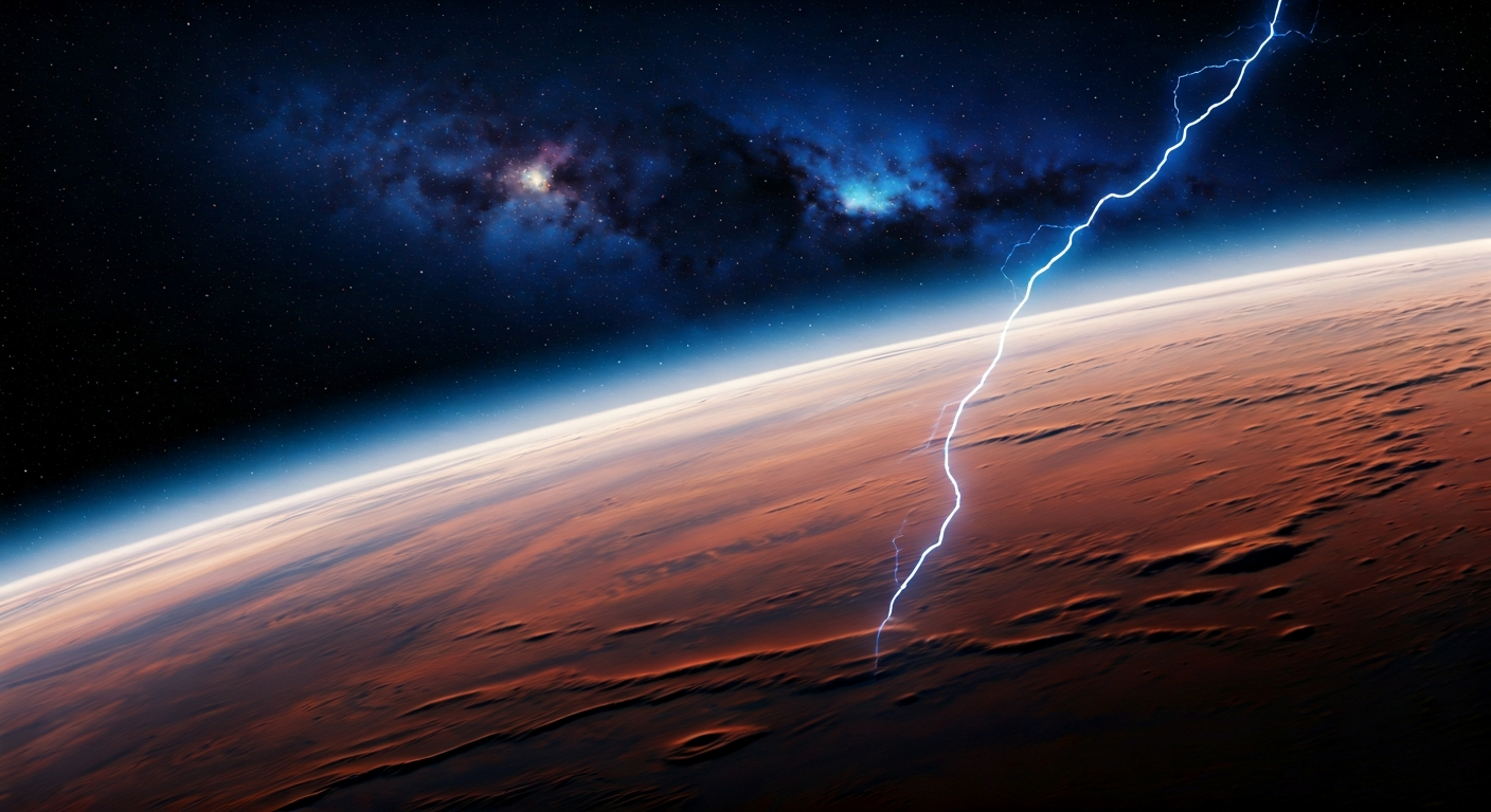 French Scientists Detect Lightning on Mars for the First Time