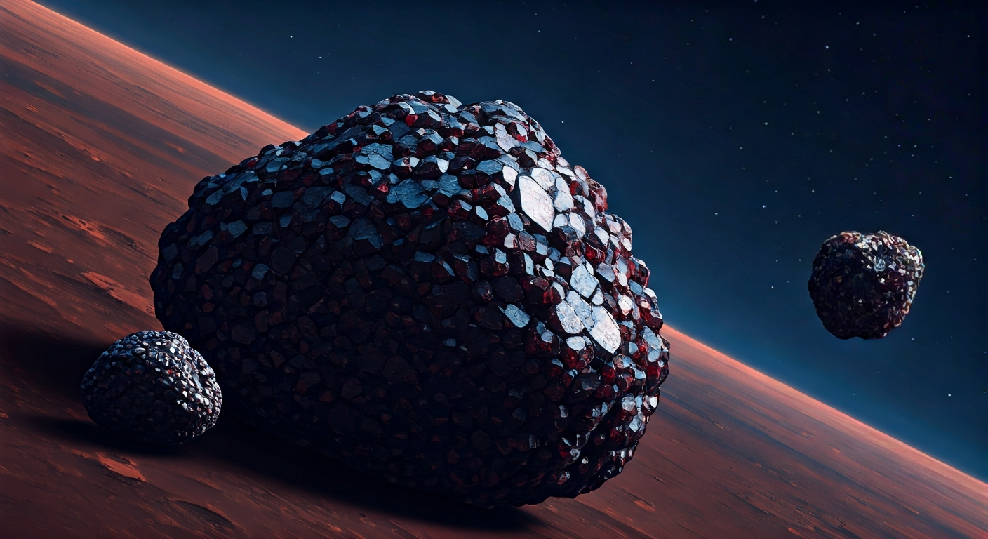 Garnets Found in Martian Meteorites Hint at Ancient Water