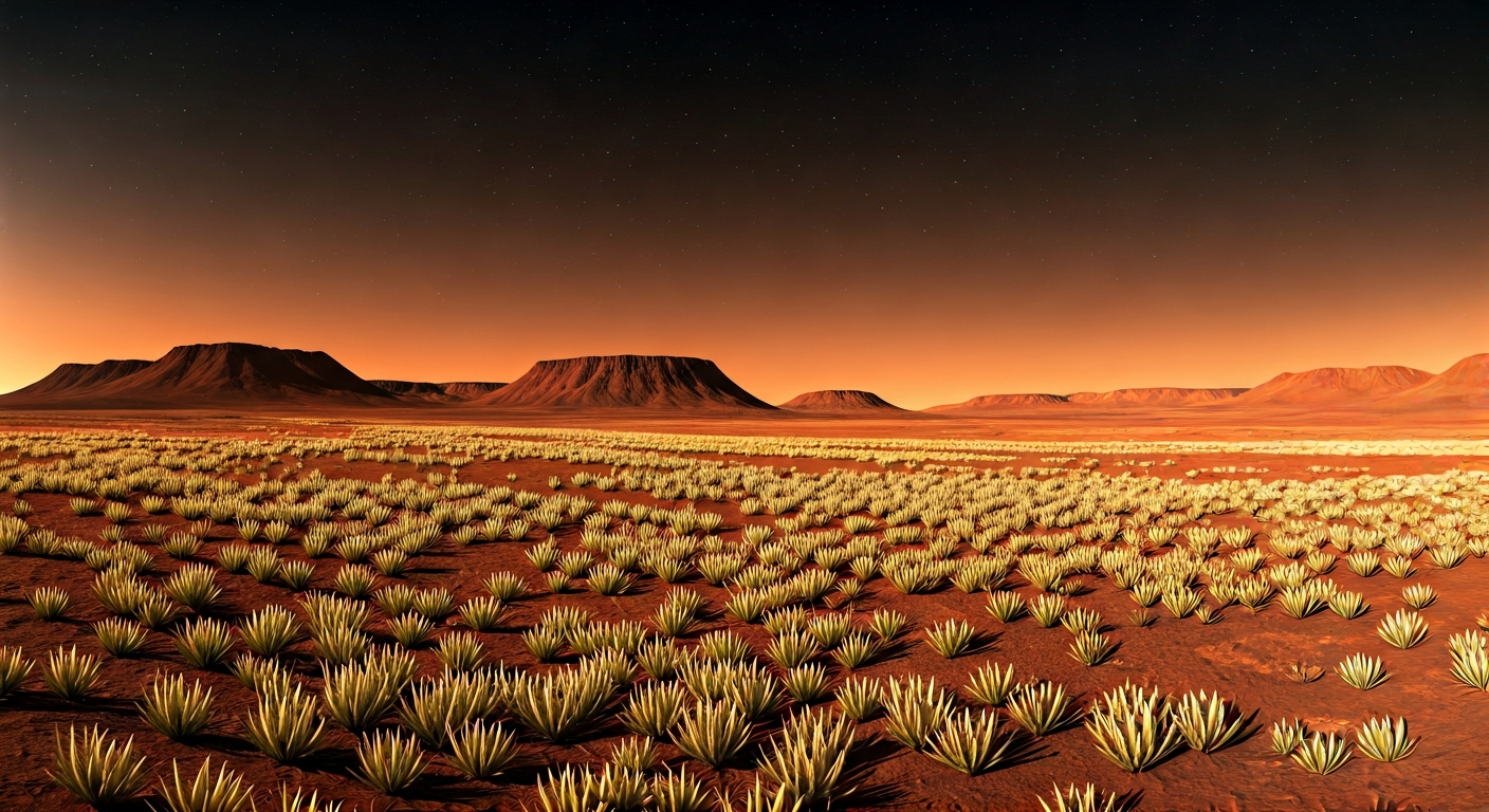 Hardy Plant Shows Promise for Martian Colonization