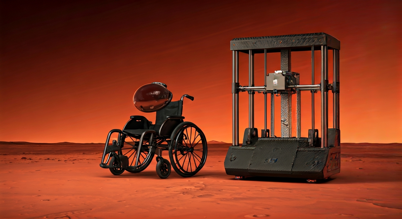 Honda's R&D Reveals 4.5 Million Yen Carbon Fiber Wheelchair, F1 3D Printers