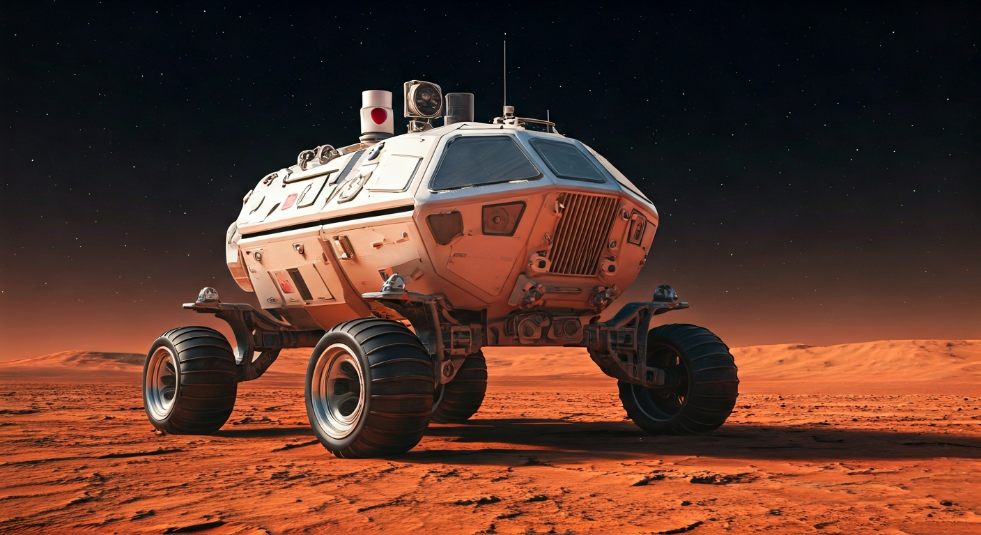 Japan Explores Mars Colonization Path with New Rover Tech