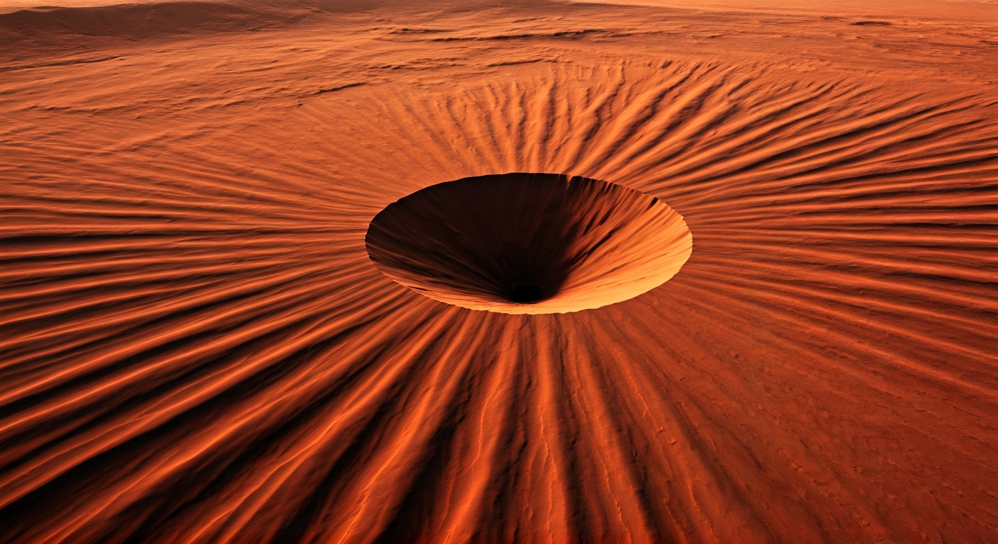 Jori Crater's Fractured Depression Reinterpreted as Meteor Impact