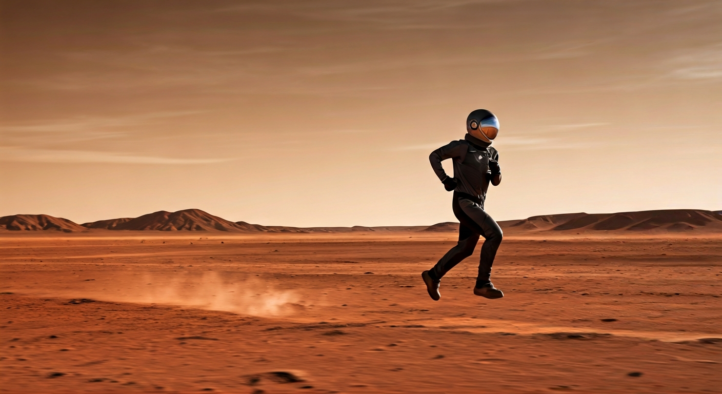 Marathon Completed on Mars: First Human Endurance Feat on Red Planet