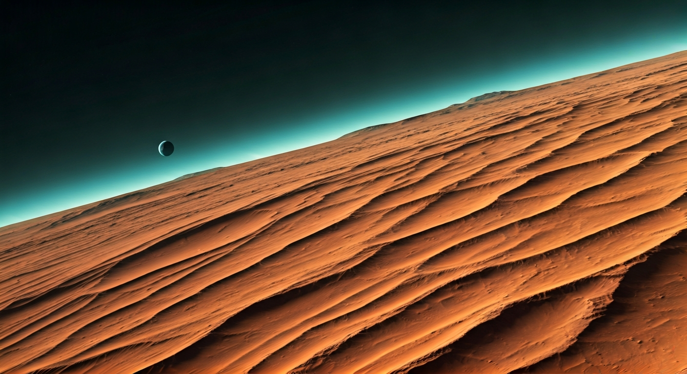 Mariner 4's 1965 Mars Flyby Revealed Red Planet's Cratered Surface