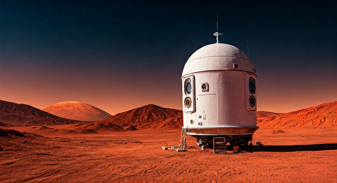 Mars Analog Mission Simulates Martian Life Support Needs
