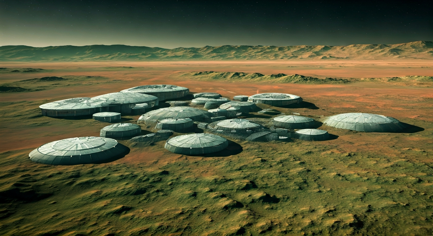 Mars Architecture Gallery Showcases Habitation Concepts