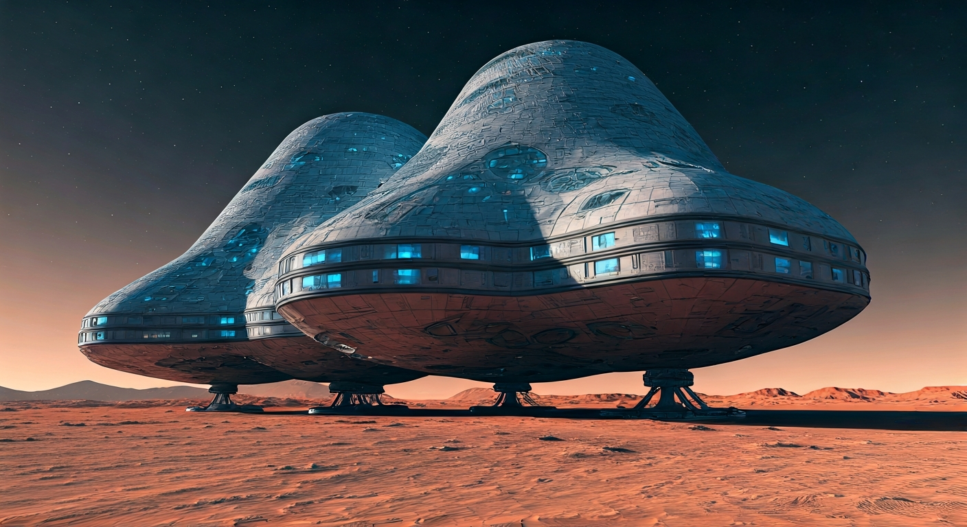 Mars Architecture Race: Habitation Designs Emerge