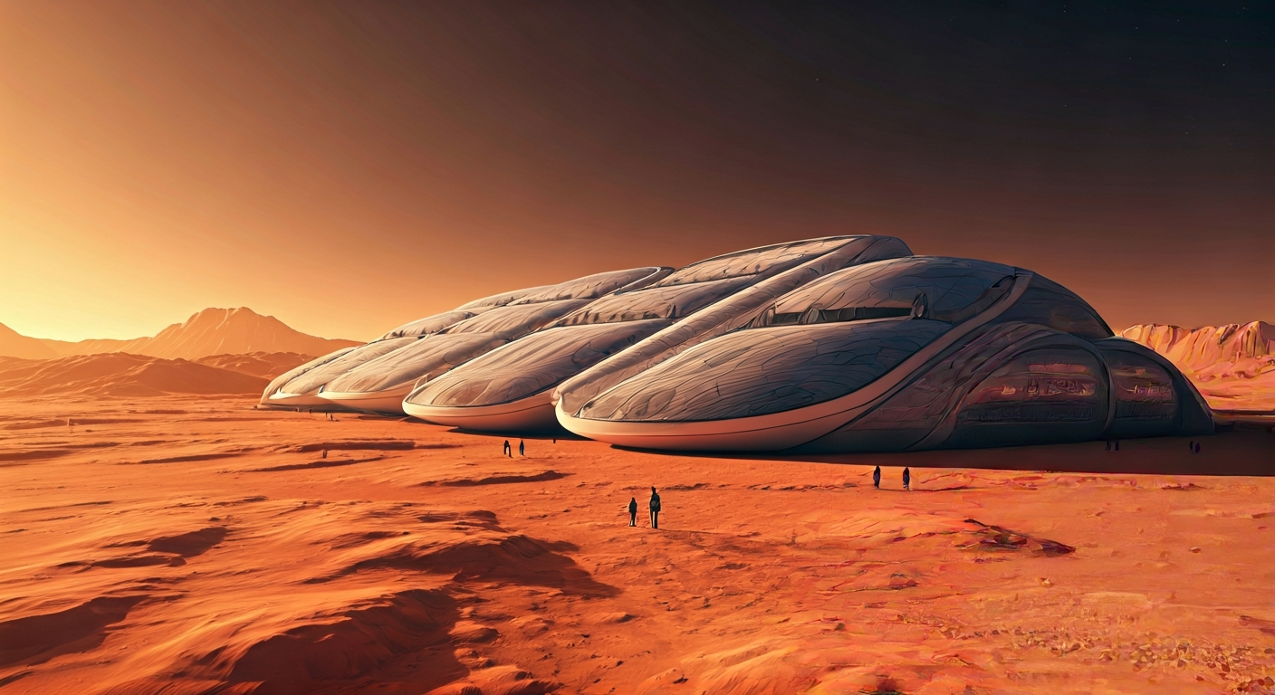 Mars Architecture: Visions for Red Planet Habitats Unveiled