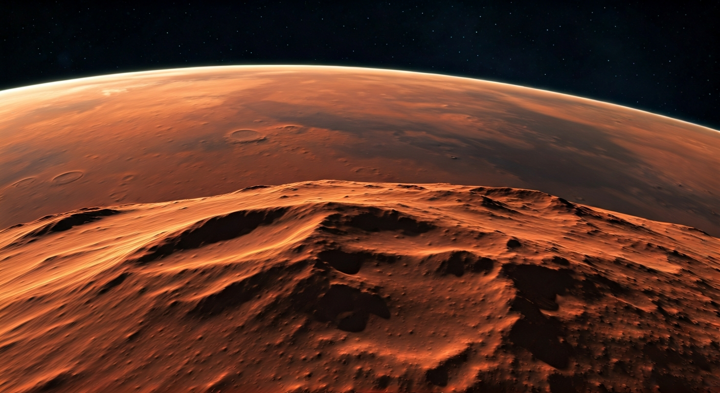 Mars Covered by Expanding Dark Ash Layer, Nasanet Reports