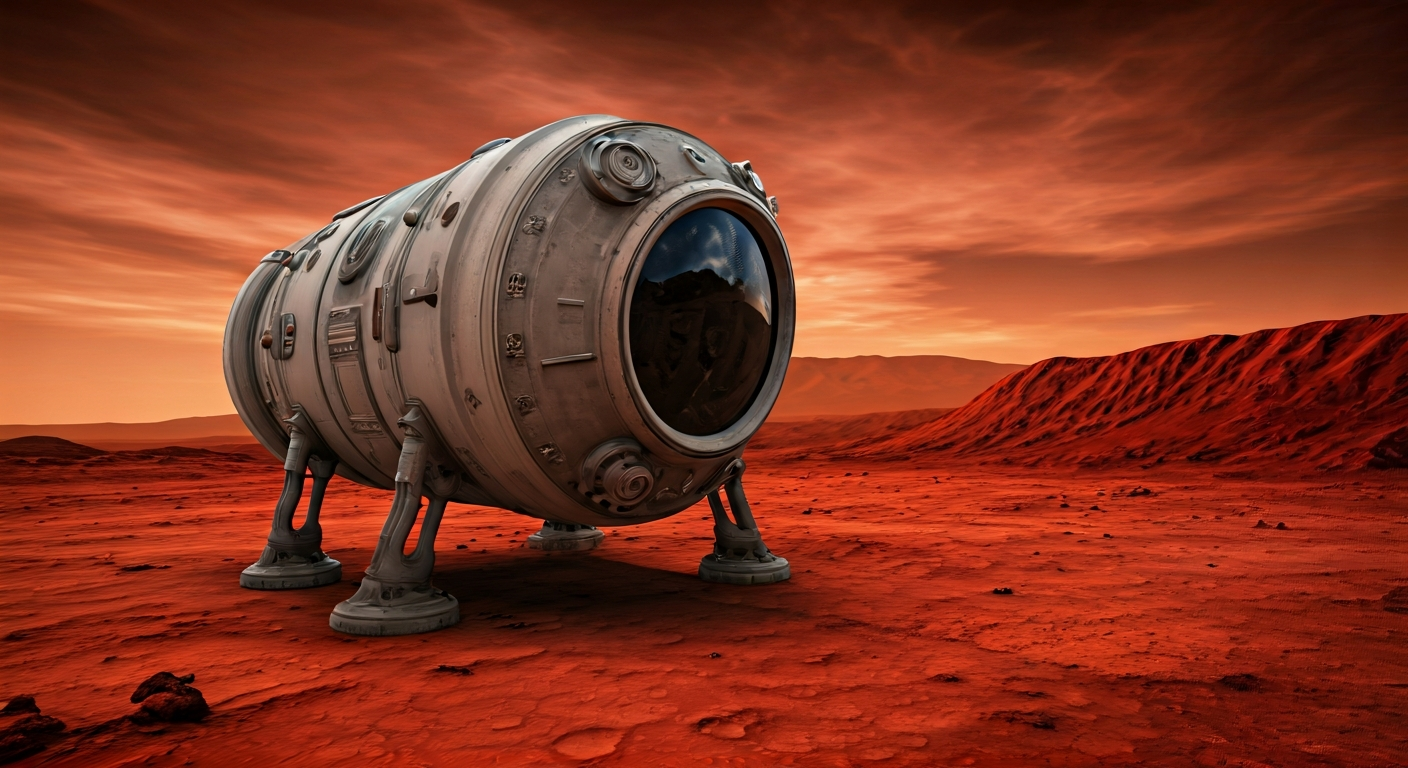 Mars Explorer Simulates Martian Voyage in Transinne