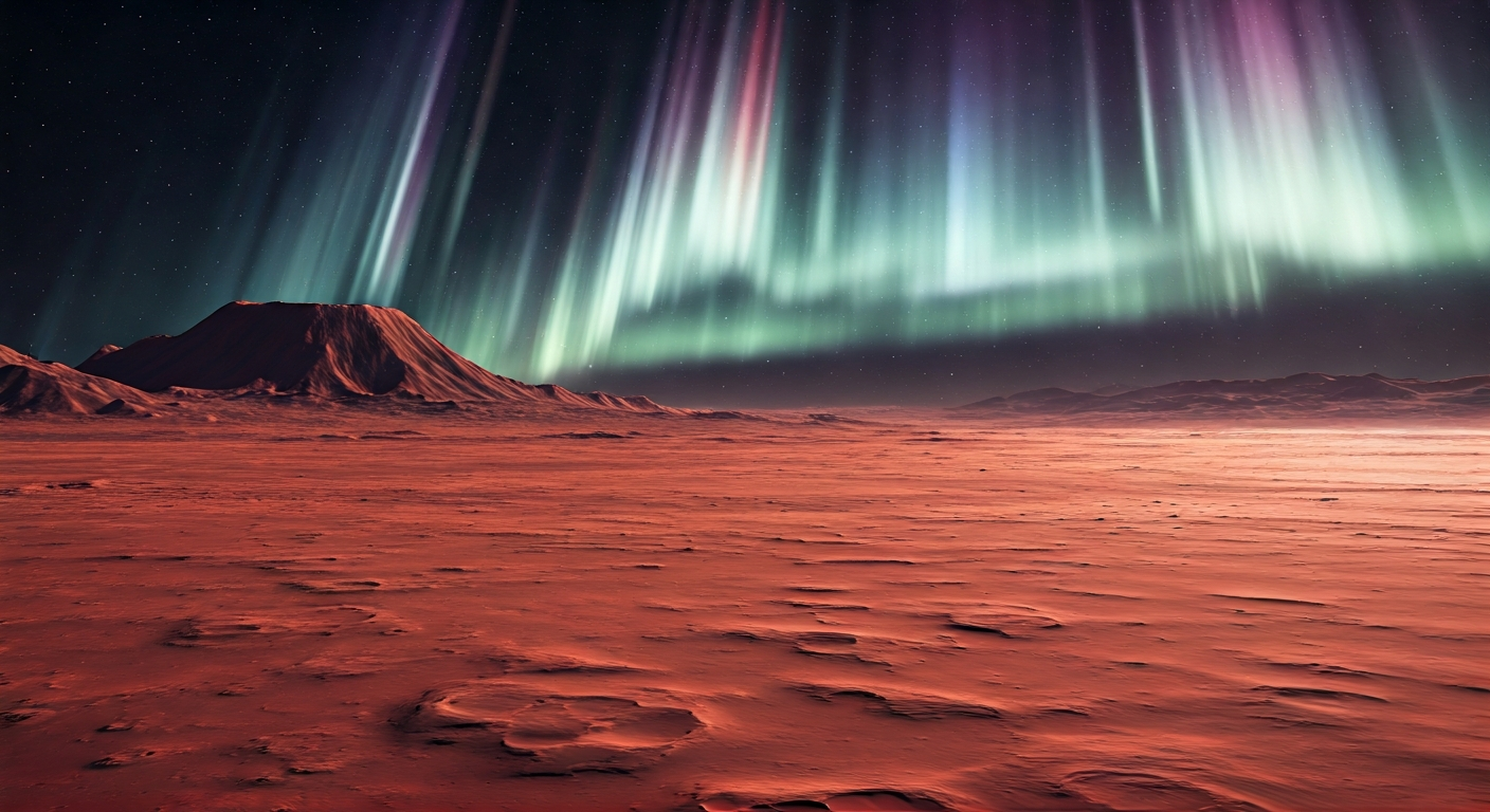 Mars Mission Detects Novel Aurora Type