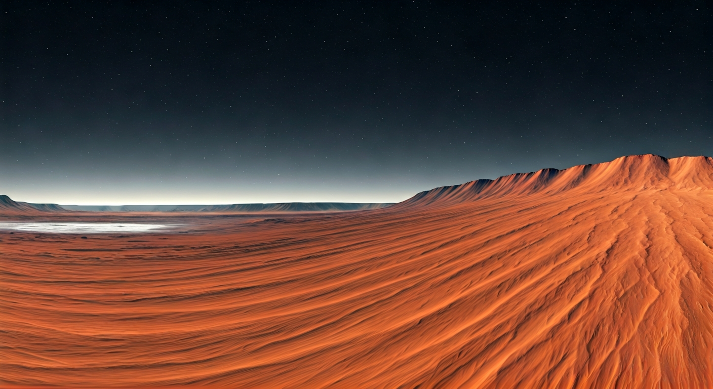 Mars Once Hosted a Vast Ocean, New Research Suggests