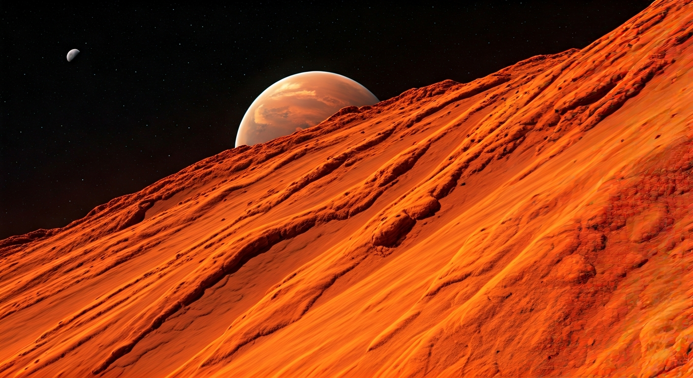 Mars' Red Hue Explained by Surprise Discovery of Iron Sulfates