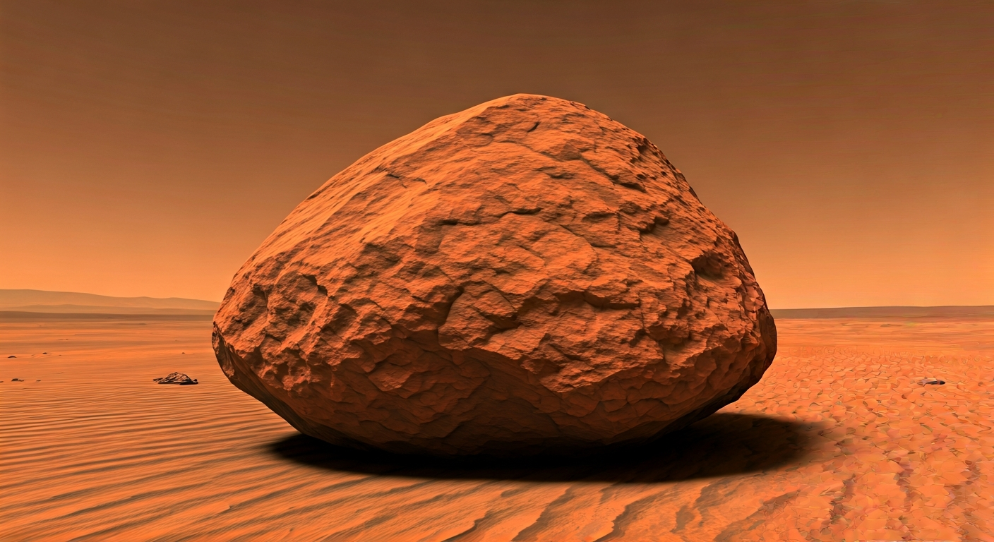 Mars Rover Accidentally Strikes Rock, Reveals Surprising Composition