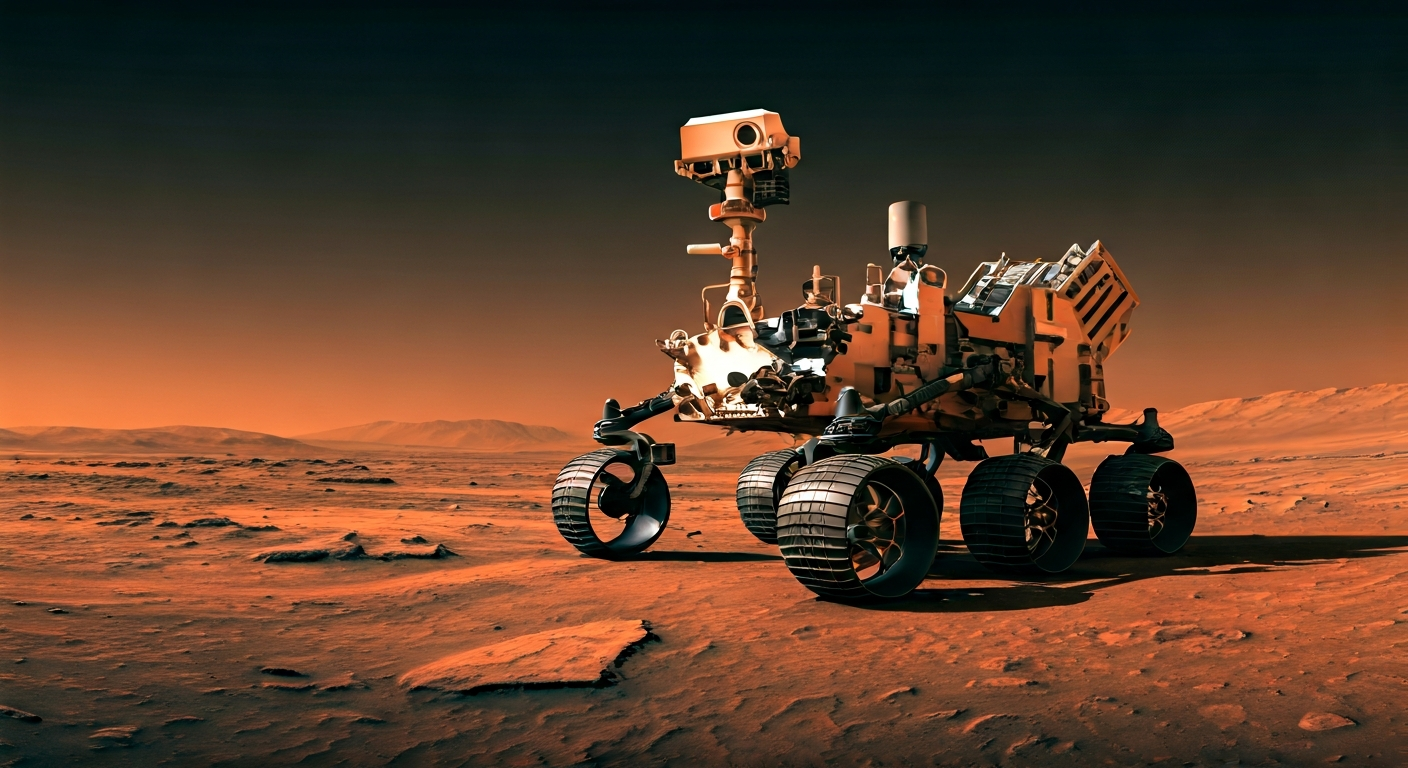 Mars Rover Autonomously Travels 500 Meters Driven by AI