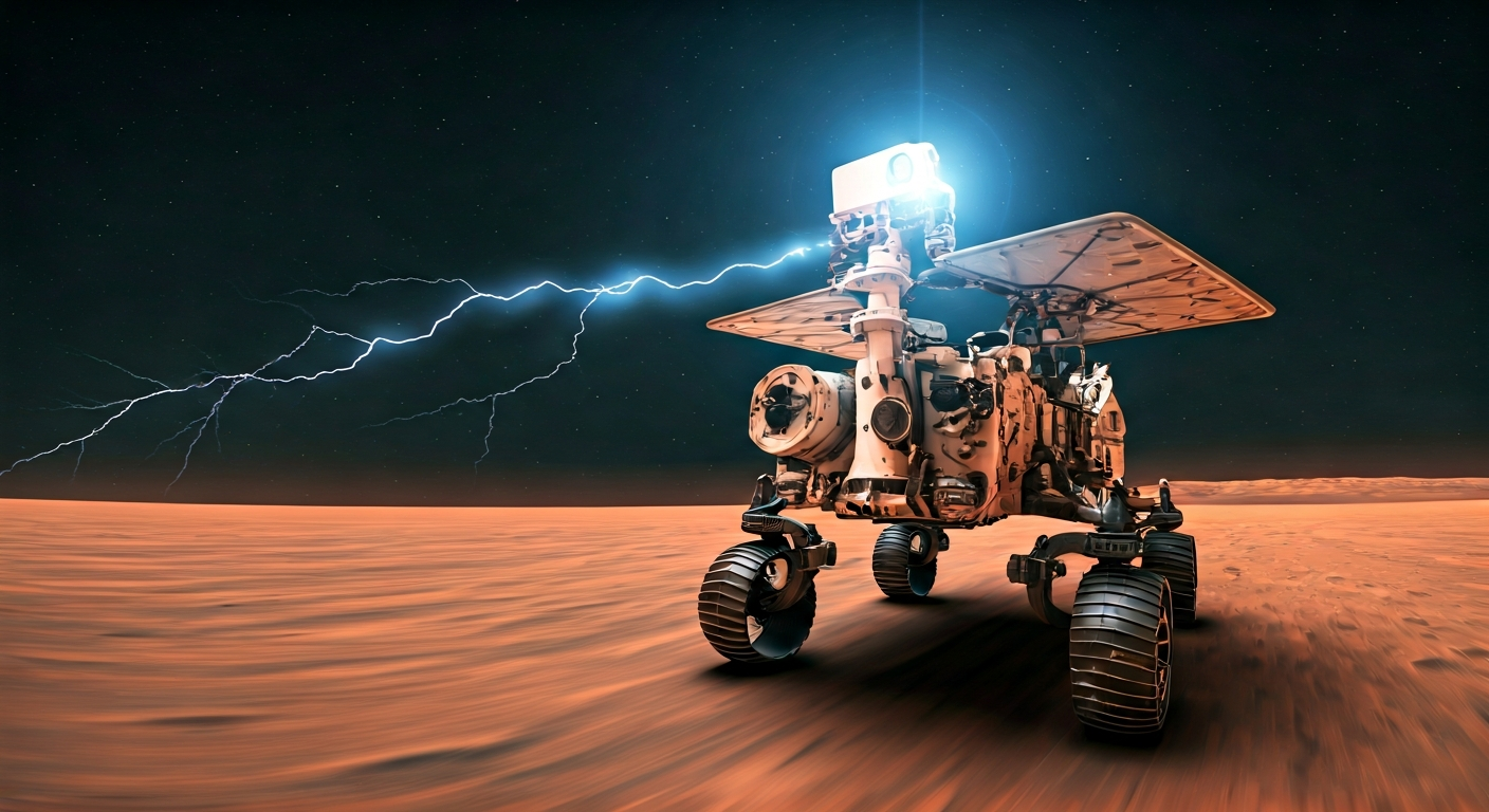 Mars Rover Detects Lightning, Confirming Previously Hypothesized Phenomenon