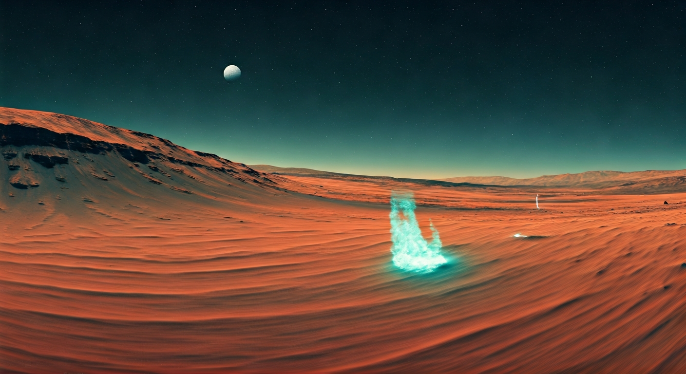 Mars Rover Detects Methane Plumes, Hinting at Possible Subsurface Activity