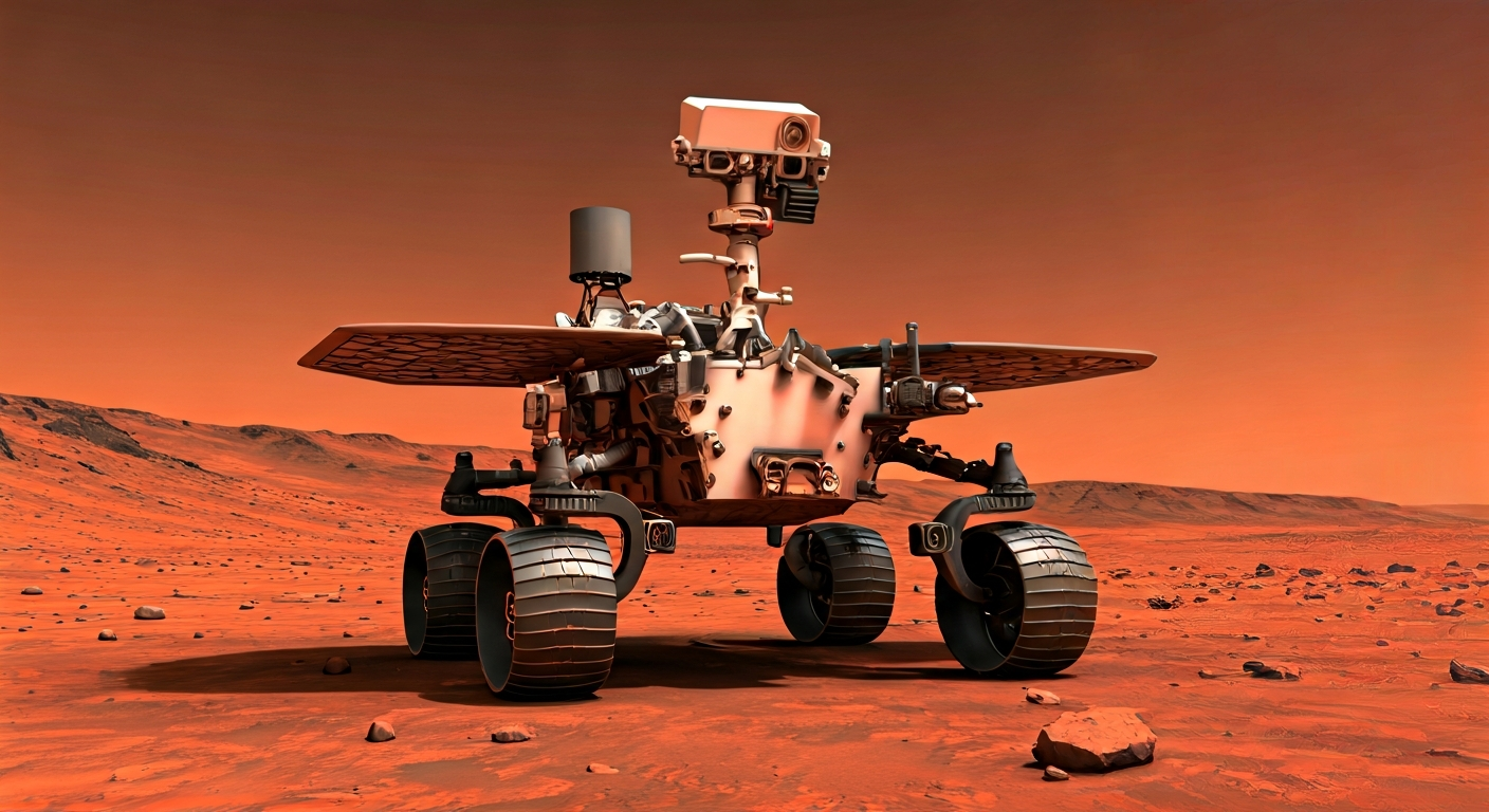 Mars Rover Detects Potential Ruby-Like Minerals