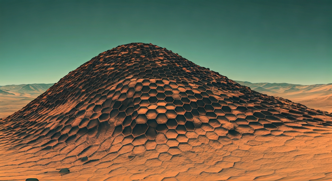 Mars Rover Discovers "Honeycomb" Landscape