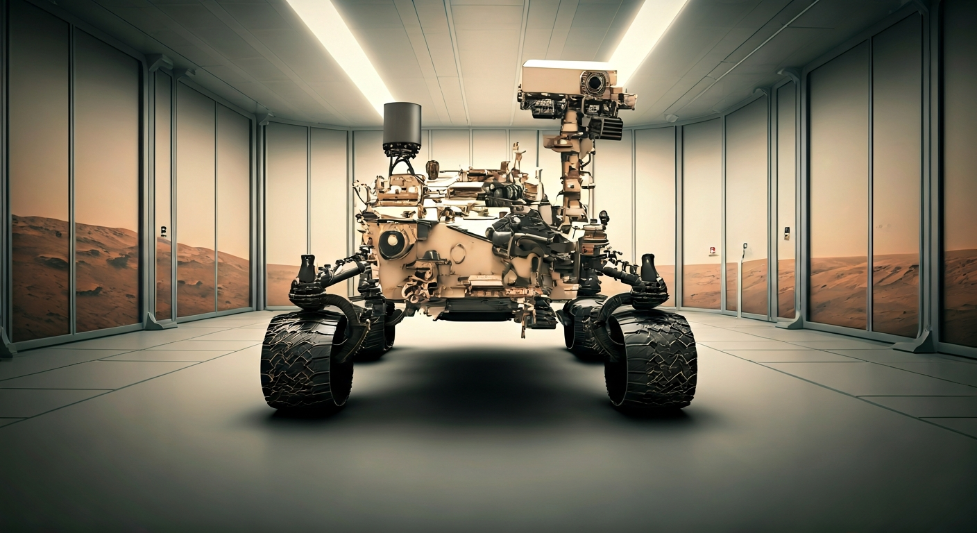 Mars Rover Finds Key Life-Building Molecules