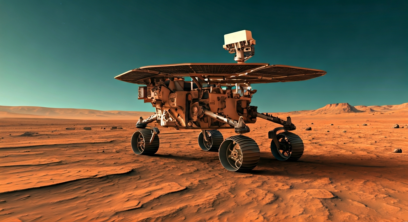Mars Rover Finds Potential Signs of Ancient Life Trapped in Rock